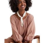 H&M Airy Mini Old Rose Mini Dress Size Small Photo 0