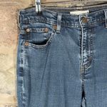 Levi's 515 Jeans Capri Blue Woman's 10 Stretch Casual Summer Vacation Basic Photo 3