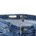 Kut From The Kloth  Cameron Straight Leg Cuffed Distressed Jeans Women’s Size 4 Photo 6