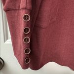 Coco + Carmen  Brushed Sweater with Button Back Photo 2