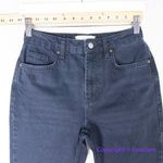 Free People New! We the Free black straight jeans, women size 26 Photo 2