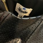 Free People Cross My heart Vegan Leather  XS Diamond Perforated Detail Photo 5