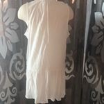Knox Rose festival white‎ gauze boho chic dress swim cover up Photo 3