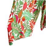Rose + Olive Crepe Pants Cropped Plus Size Size 3X Tropical Print Lightweight Photo 5