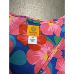 Ruby Rd  Floral Shirt Womens Plus Size 2X Tropical Vacation 3/4 Sleeves Stretch Photo 4