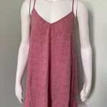 Aerie  American Eagle Eyelet Pink Sundress Size M Photo 0