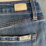 Seven 7 Blue Jeans 34x29 Pearls High Rise Skinny Tag Size 16 Photo 6