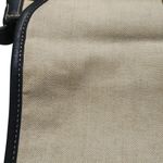 Coach Bleeker Flap Purse Handbag 90s Navy Blue Black Canvas Leather Vintage Photo 11