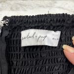 Petal and Pup  Mila Black Strapless Dress with Bow & Cutout Detail Photo 7