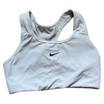Nike  White Athletic Sports Bra Photo 0
