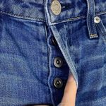 Amo Babe Med True Blue Released Hem High Rise Jeans Size 25 Photo 5