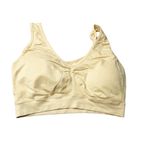 Jockey Generation Seamless Comfort Bra Padded Wireless Size Large Tan Photo 1