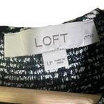 Loft Floral Mini Dress Womens LP Green Ruffle Smocked Cottagecore Boho Prairie Photo 5