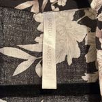 Spiritual Gangster | Black & White Loose Cardigan Robe Floral Print One Size OS Photo 4