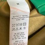 Half Heart Green Leather Sleeveless Strapless Mini Bodycon Tank Tube Dress Sz M Size M Photo 4