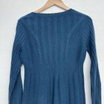 Soft Surroundings Womens Small Cashmere Wool Angora Long Sleeve Sweater Dress Photo 2