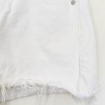 Madewell  Relaxed Denim Shorts Raw Hem White 29 Photo 1