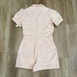 Pilcro NWT  Anthropologie The Kit Utility Romper in Pink Rose Size 12 OB1892176 Photo 10