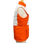 NFL Team Apparel Vest M Orange White Broncos Photo 3