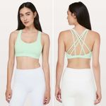Lululemon Citra Lime Free To Be Serene Sports Bra Sz 8 Photo 1