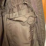 Athleta Women Olive Green Athletic Rain/Windbreaker Jacket Photo 7