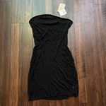 Tiger Mist Black Lise Bodycon Mini Tube Distressed Dress Photo 4