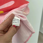 SHERIDAN FRENCH Dana Shirt Pink Short Sleeve V Neck Linen Size XS Photo 3