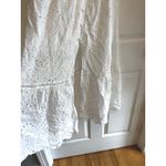 Simplee Apparel Simplee White Eyelet Embroidered Midi Dress Sleeveless Summer Sundress Casual Photo 2