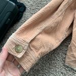 American Eagle outfitters denim Cordaroy soft orange jacket Photo 5