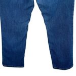 Lee  Womens SZ 14S SHORT Straight Leg Jeans Mid-Rise Pockets Zip-Fly Stretch Blue Photo 5