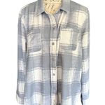 32 Degrees Heat Blue & White Cozy Knit Faux Flannel Size XL NWOT Photo 0