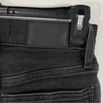 Madewell  Cali Demi‎ Boot Size 24 Jeans Faded Black Wash Denim Photo 4