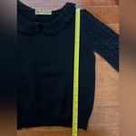 Vintage Lavorazione a mano Black Knit Sweater Photo 9