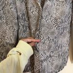 Babaton  Aritzia Akira Blouse‎ Size Small Snake Print 71882 Photo 6
