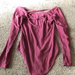 American Eagle  Long-Sleeved Cotton Bodysuit Sz. S Photo 2