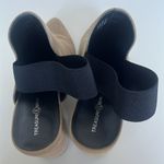 Treasure & Bond  Sling Back Block Heel Suede Mules in Light Tan Grey Women's 6.5 Photo 4