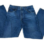 ZARA  Straight / Wide Leg Denim Jeans Classic Blue Size 10 Photo 0