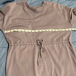 Dip Size Amall Soft Purple Crew Neck Sweatshirt Dress Photo 4
