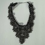Italina Italian Lace Rhinestone Necklace Photo 1