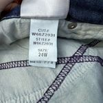 NYDJ  Boyfriend Jeans LiftxTuck Embroidered Patches Cuffed Women’s Plus Size 24W Photo 13