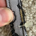 Saks 5th Avenue Vintage Saks Fifth Avenue Statin Floral Lace Mini Wristlet Small Handbag Purse Photo 7