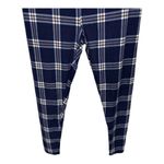 LuLaRoe Blue Red Varsity Plaid Tall Curvy Holiday Sports Fan Vibes Comfort Photo 2