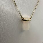 SU CH rose quartz dainty pendant necklace Pink Photo 8