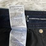 INC  Women’s Fray Trim denim Skirt in Dark Indigo size 8 Photo 8