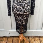 Privately Privileged Sexy Black Floral Lace Body Photo 5