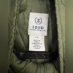 IZOD  Women’s Quilted Vest - Green - Size Large Photo 1