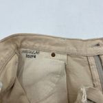 Levi's Vintage 90s Levi’s 550 Relaxed Fit Tapered Leg Ecru Denim High Rise Irregular Photo 5