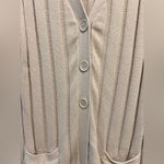 Simply Vera - Off-White Ribbed Cardigan - (Small) EUC Photo 2