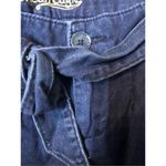 American Eagle denim cotton belted cuffed shorts with side pockets size 2 Photo 8