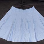 Blue pinstripe skirt Size XS Photo 1